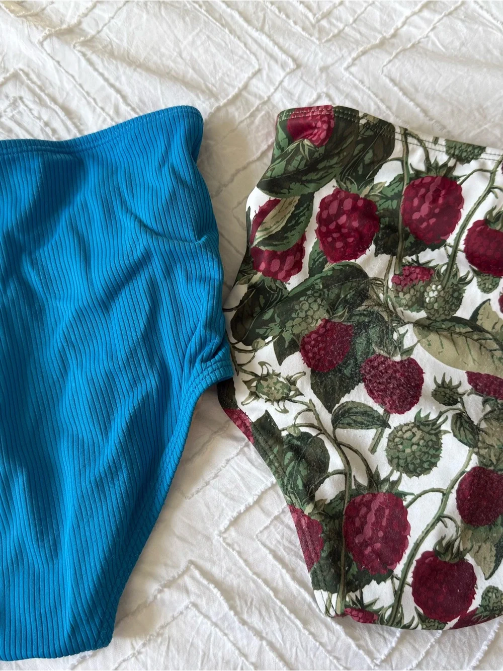 Kids Floral Ruffle Swim Bottoms and Tops - 5-piece lot, size 4/5